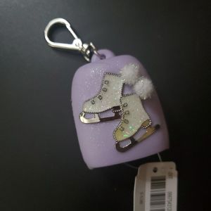 Bath & bodyworks pocketbac holder purple ice skate
